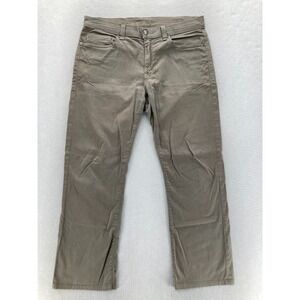 Fidelity Denim 50-11 5-Pocket Pants Mens 36x30 Straight Leg Havana Twill Stretch